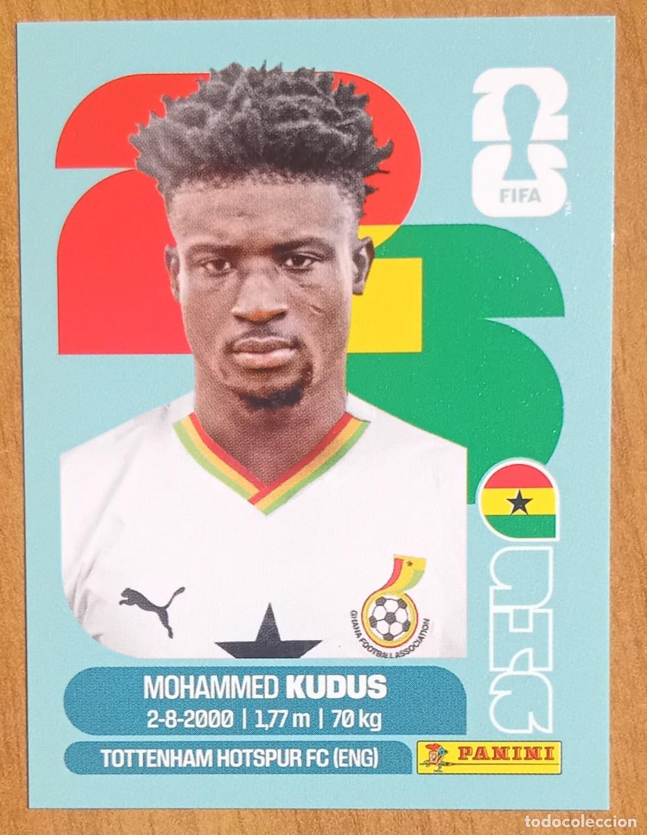 Cromos de Futebol: Figurina Panini 2026 Cromo World Cup Usa Mundial 2026 Mohammed Kudus Ghana n GHA 14