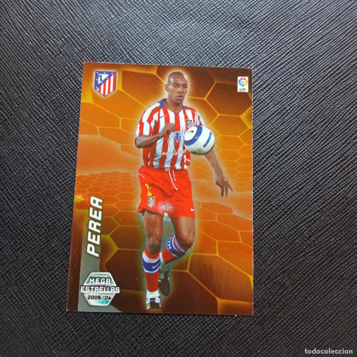 Cromos de f&uacute;tbol: 365 PEREA AT MADRID PANINI MEGACRACKS 05 06 CROMO FUTBOL 2005 2006 - A213 PG388