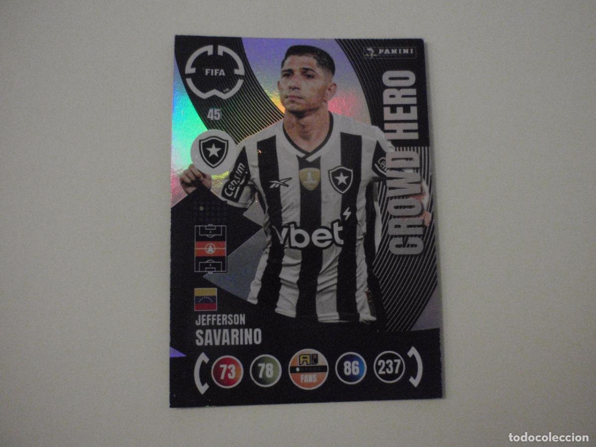 Cromos de f&uacute;tbol: 45 SAVARINO CROWD HERO. Trading Card ADRENALYN CLUB WORLD CUP 2025 PANINI. Mundial de Clubes 25