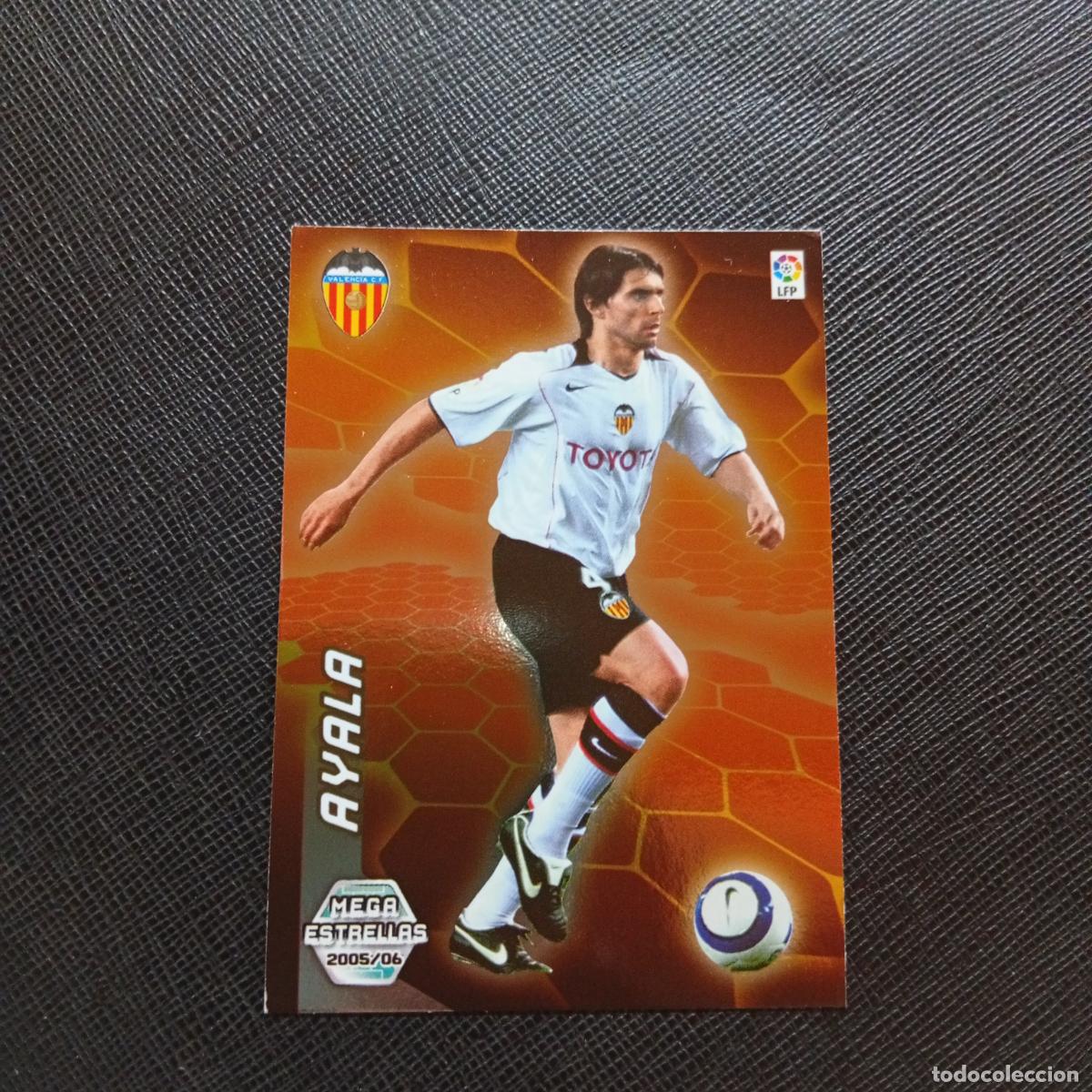Cromos de f&uacute;tbol: 368 AYALA VALENCIA PANINI MEGACRACKS 05 06 CROMO FUTBOL 2005 2006 - A213 PG388