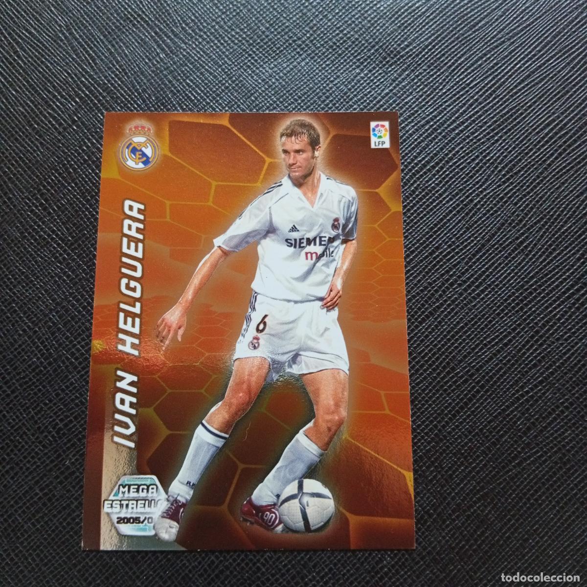 Cromos de f&uacute;tbol: 369 IVAN HELGUERA REAL MADRID PANINI MEGACRACKS 05 06 CROMO FUTBOL 2005 2006 - A213 PG388