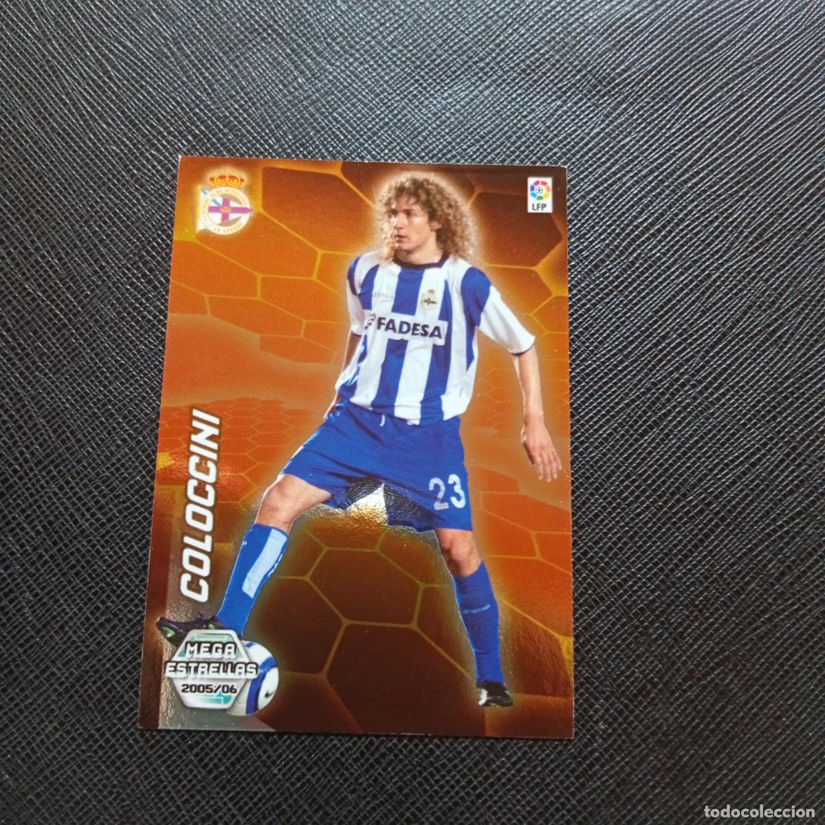 Cromos de f&uacute;tbol: 372 COLOCCINI DEPORTIVO PANINI MEGACRACKS 05 06 CROMO FUTBOL 2005 2006 - A213 PG397