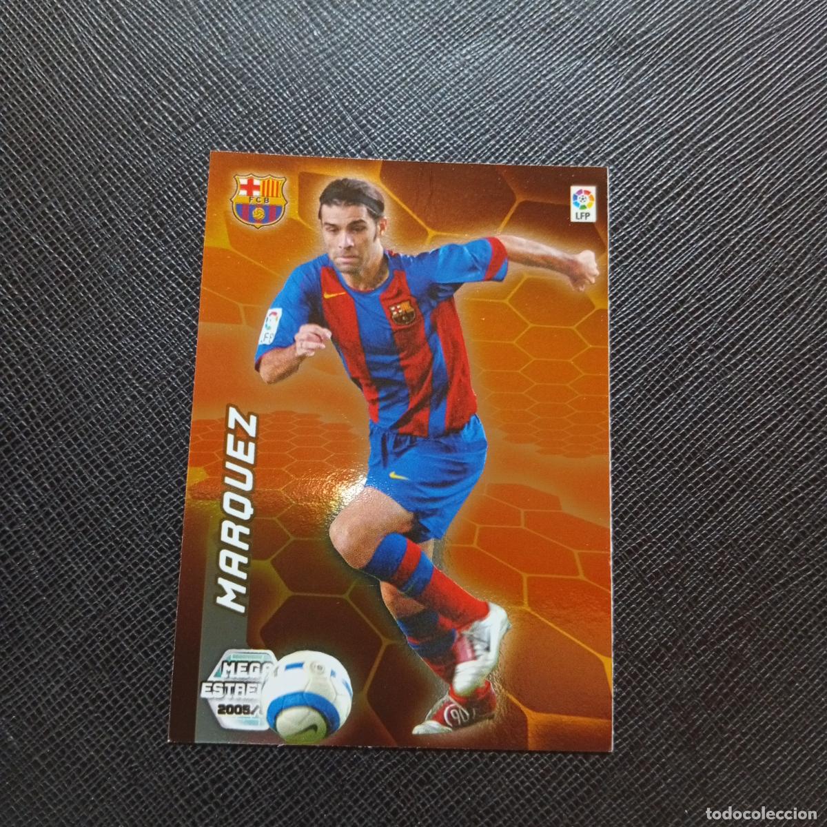 Cartes &agrave; collectionner de Football: 373 MARQUEZ BARCELONA PANINI MEGACRACKS 05 06 CROMO FUTBOL 2005 2006 - A213 PG397