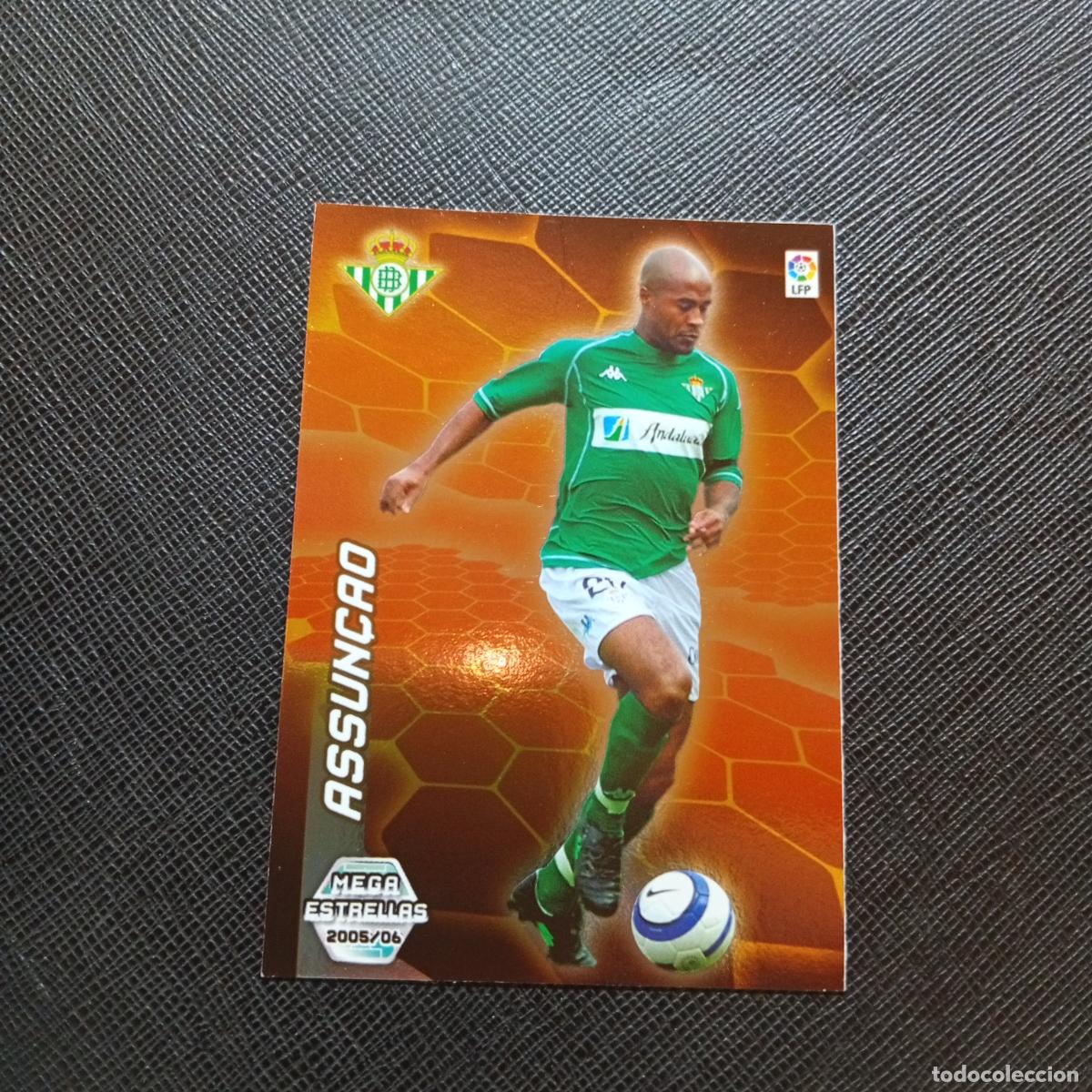 Cartes &agrave; collectionner de Football: 374 ASSUNCAO REAL BETIS PANINI MEGACRACKS 05 06 CROMO FUTBOL 2005 2006 - A213 PG397