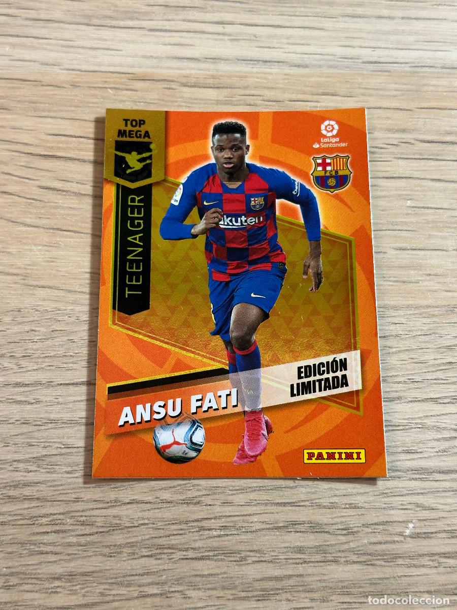 Cromos de f&uacute;tbol: ANSU FATI N&ordm; EDICION LIMITADA MEGACRACKS 2020 2021 FC BARCELONA 20 21 MGK