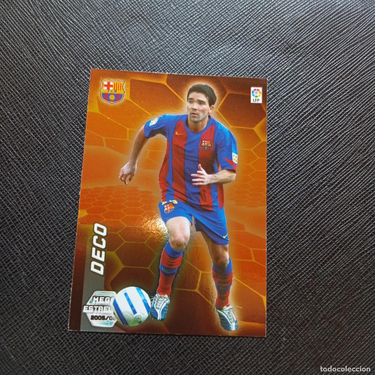 Cromos de f&uacute;tbol: 376 DECO BARCELONA PANINI MEGACRACKS 05 06 CROMO FUTBOL 2005 2006 - A213 PG397