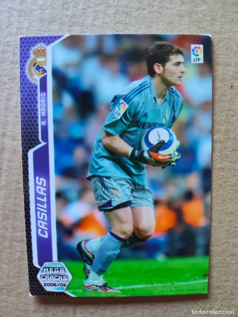 Cromos de f&uacute;tbol: Casillas. Megacracks 05 06