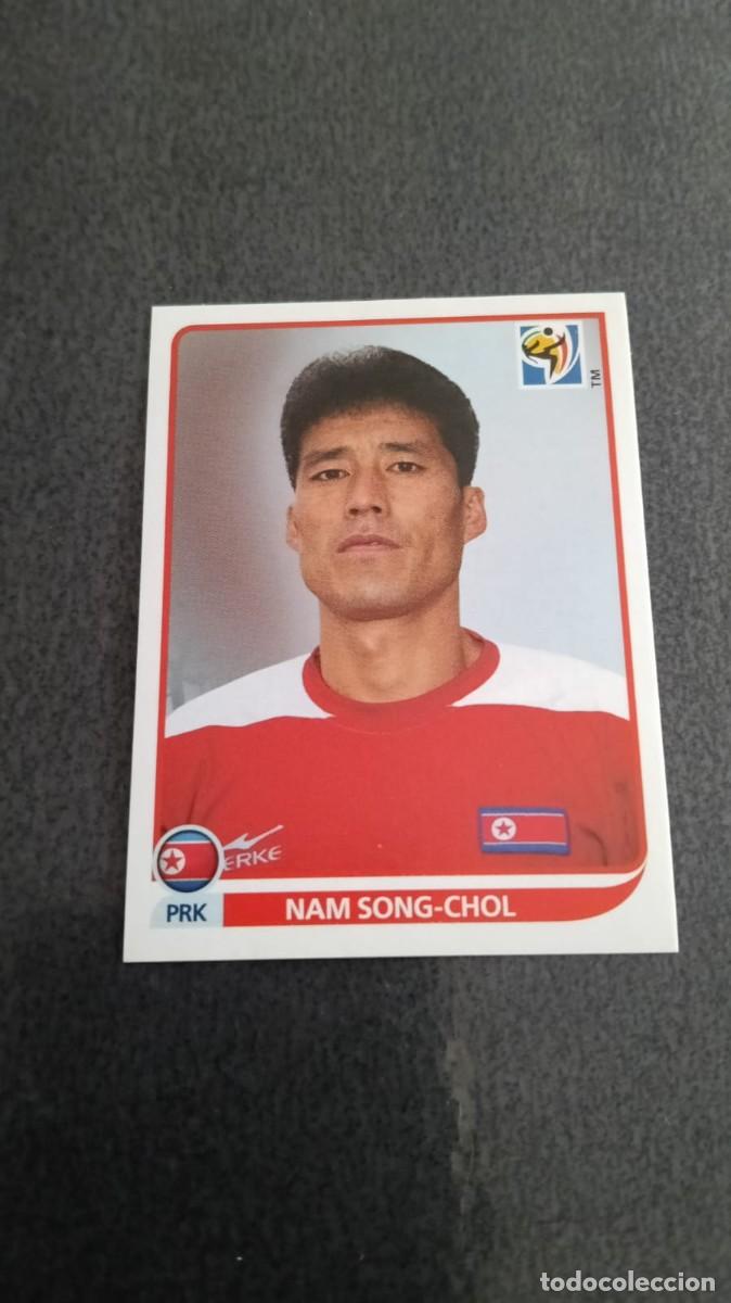Cromos de f&uacute;tbol: Mundial Fifa Sudafrica 2010 Panini 512 Nam Song-Chol Korea DPR
