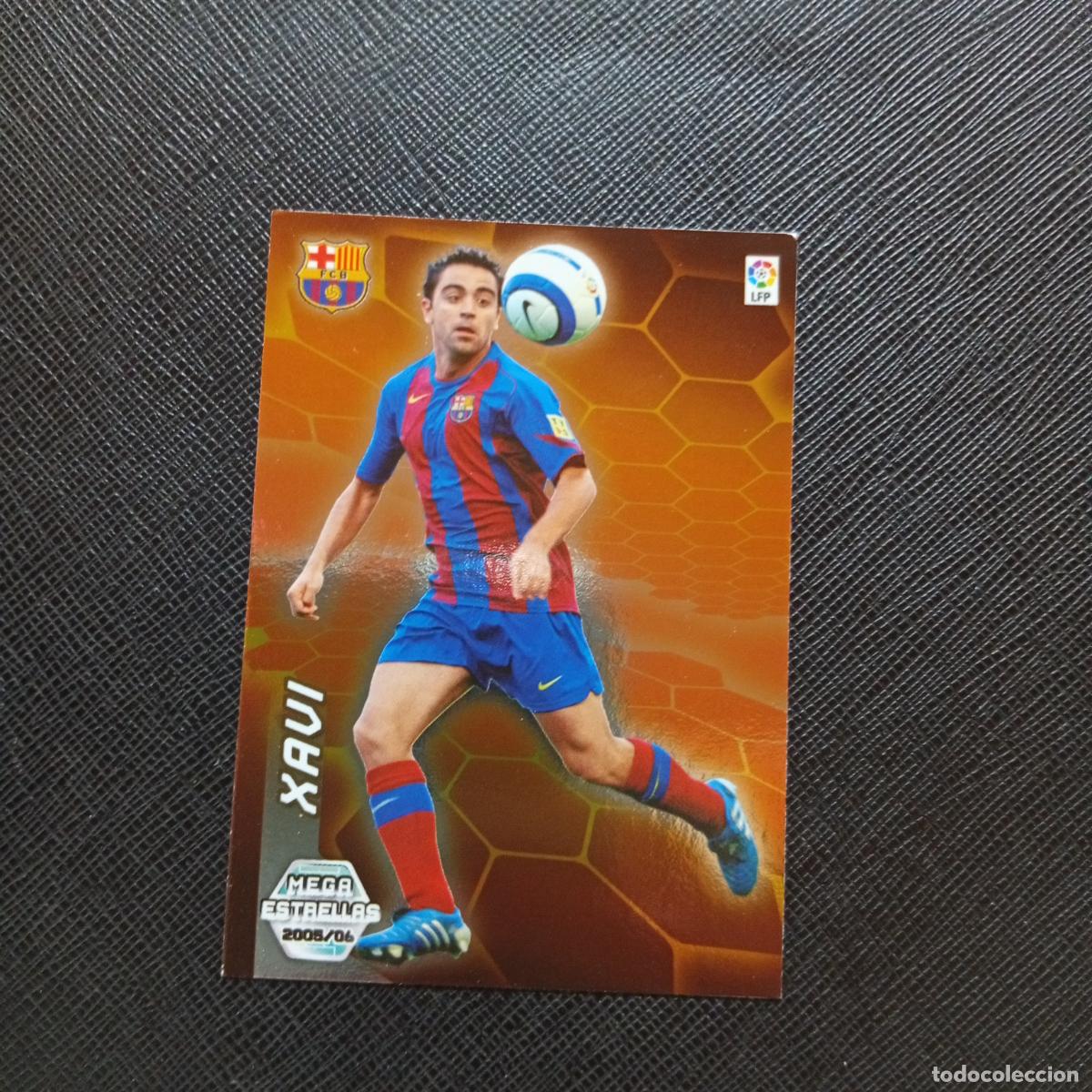 Cromos de f&uacute;tbol: 377 XAVI BARCELONA PANINI MEGACRACKS 05 06 CROMO FUTBOL 2005 2006 - A213 PG397