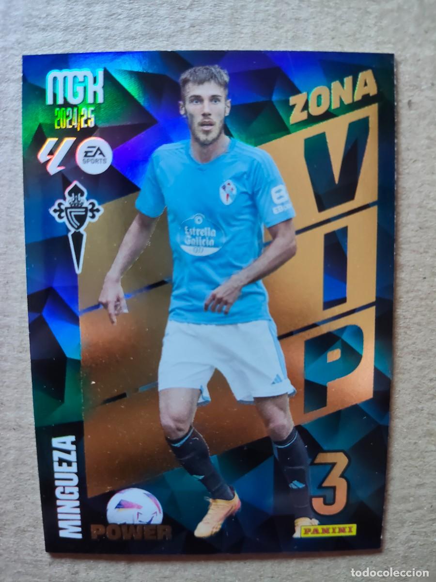 Cromos de f&uacute;tbol: Mingueza. Vip power 24 25