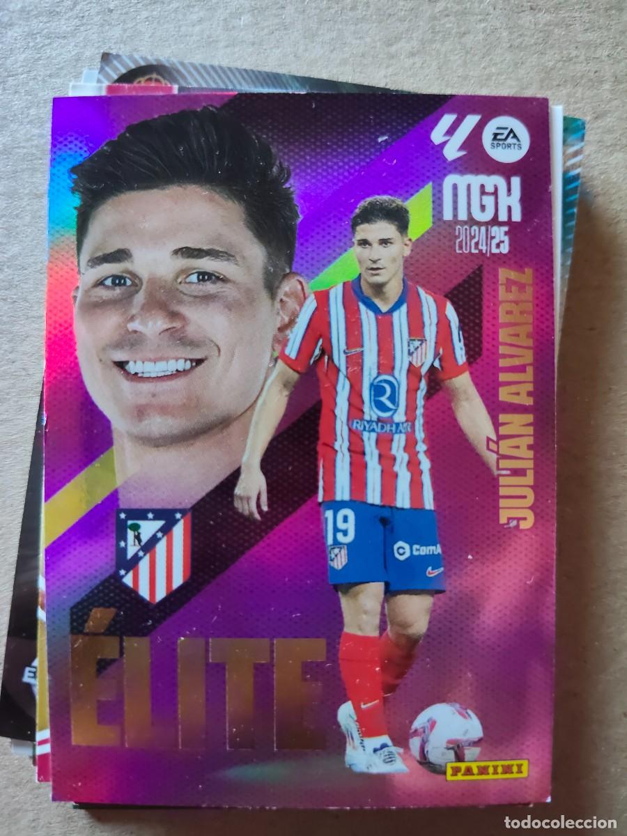 Cromos de f&uacute;tbol: Juli&aacute;n &Aacute;lvarez. Elite 24 25