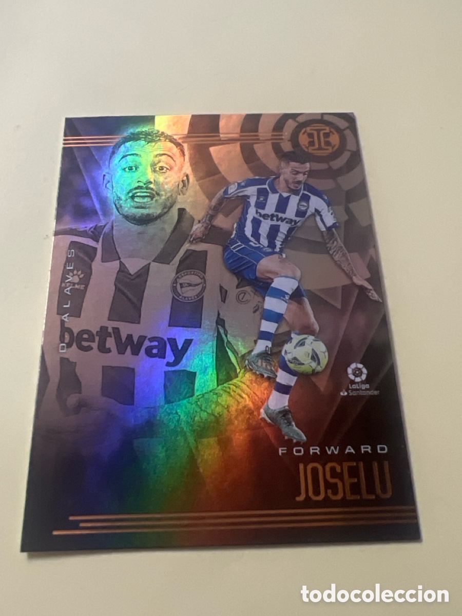 Cromos de f&uacute;tbol: C8615. PANINI CHRONICLES LA LIGA 2020-21,JOSELU ILLUSIONS DEPORTIVO ALAVES #22