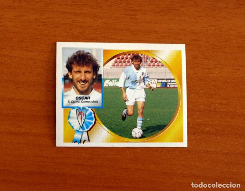Cromos de f&uacute;tbol: Compostela - Oscar - Ediciones Este Liga 1994-1995, 94-95 - Nunca pegado