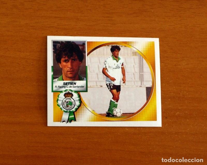 Cromos de f&uacute;tbol: Racing de Santander - Seti&eacute;n - Ediciones Este Liga 1994-1995, 94-95 - Nunca pegado