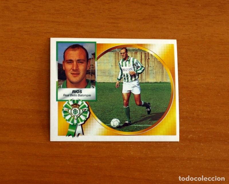 Cromos de f&uacute;tbol: Real Betis - R&iacute;os - Ediciones Este Liga 1994-1995, 94-95 - Nunca pegado