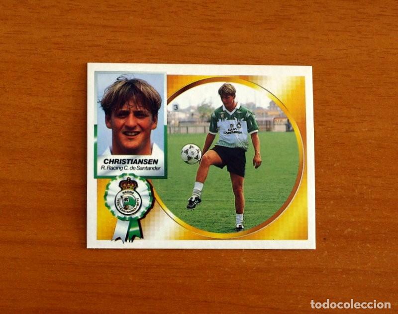 Cromos de Futebol: R&aacute;cing de Santander - Christiansen, fichaje 36 - Ediciones Este Liga 1994-1995, 94-95 - Nunca pegado