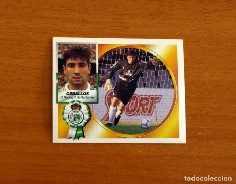 Figurine di Calcio: Racing de Santander - Ceballos - Ediciones Este Liga 1994-1995, 94-95 - Nunca Pegado