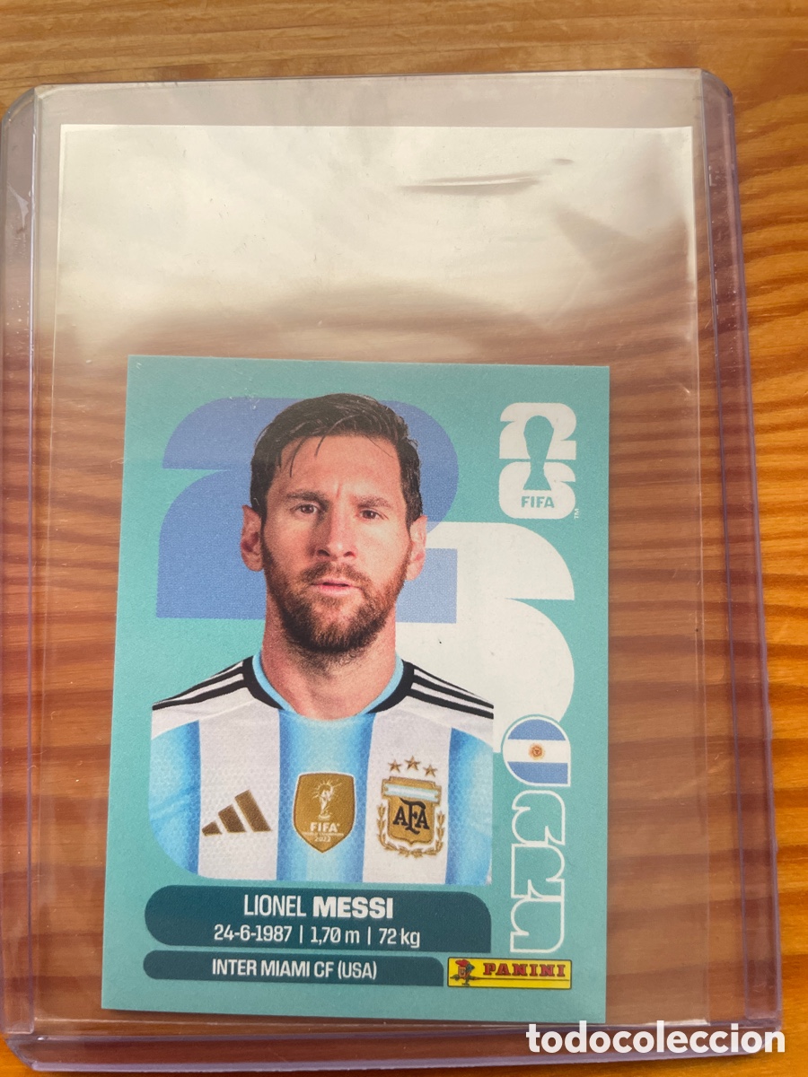 Cartes &agrave; collectionner de Football: Messi mundial 2026 EEUU