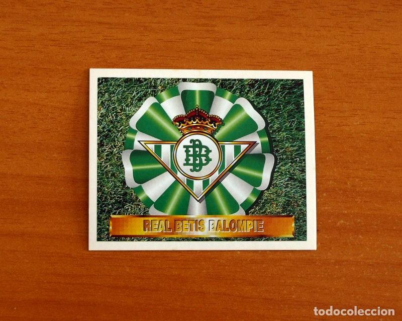 Cromos de Futebol: Real Betis - Escudo - Ediciones Este Liga 1994-1995, 94-95 - Nunca pegado
