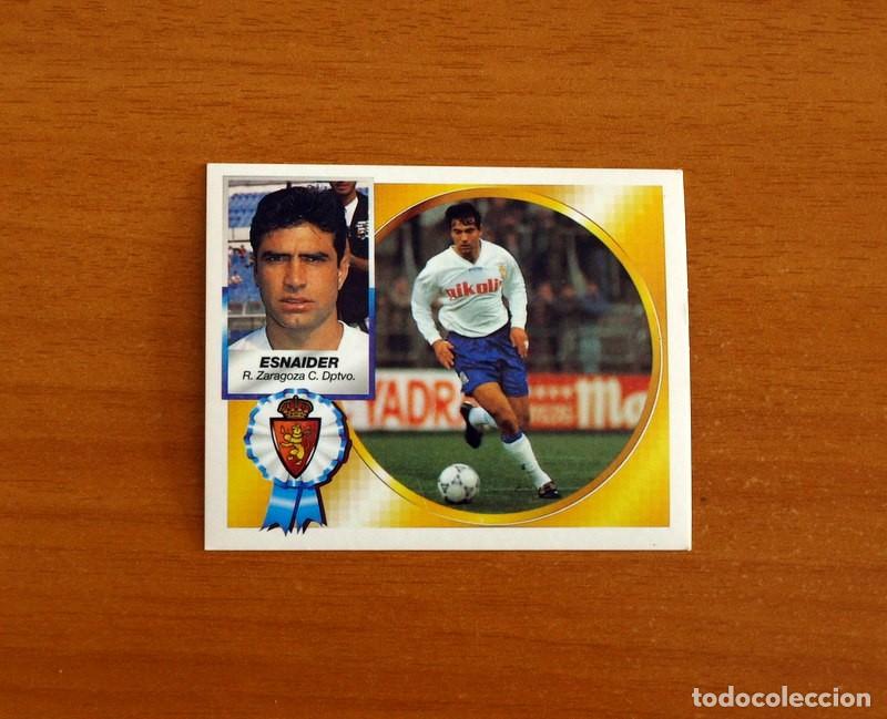 Cromos de f&uacute;tbol: Real Zaragoza - Esnaider - Ediciones Este Liga 1994-1995, 94-95 - Nunca Pegado