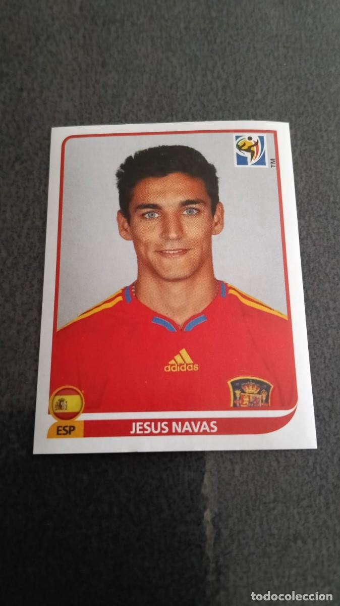 Cromos de f&uacute;tbol: Mundial Fifa Sudafrica 2010 Panini 575 Jesus Navas Espa&ntilde;a