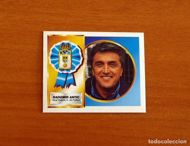 Cromos de f&uacute;tbol: Real Oviedo - Radomir Antic Entrenador - Ediciones Este Liga 1994-1995, 94-95 - Nunca pegado