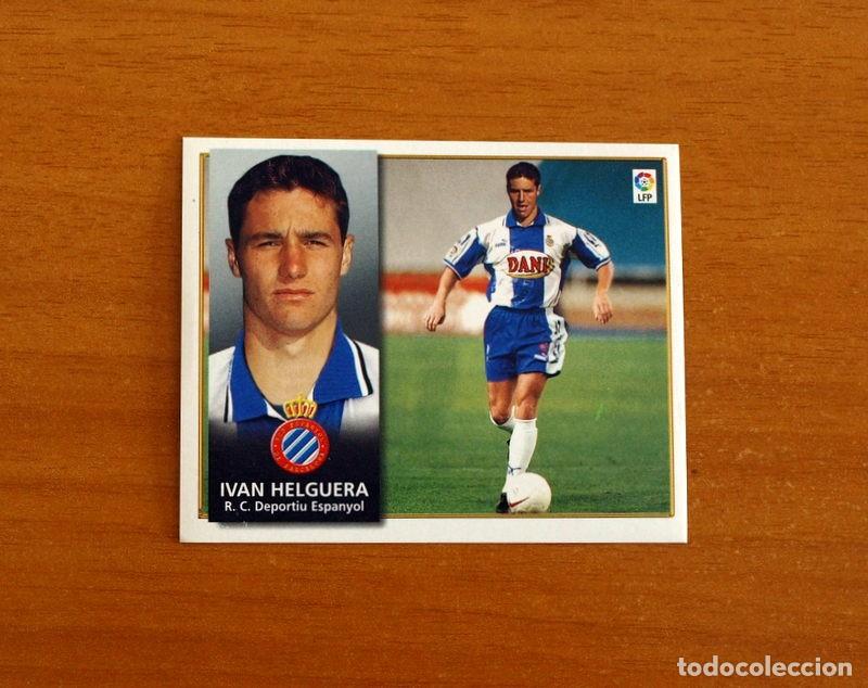 Cromos de f&uacute;tbol: R.C.D. Espa&ntilde;ol, Espanyol - Iv&aacute;n Helguera - Ediciones Este Liga 1998-1999, 98-99 - Nunca Pegado