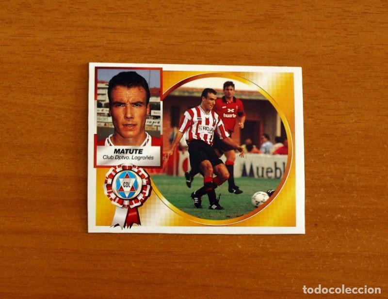 Cromos de f&uacute;tbol: Logro&ntilde;&eacute;s - Matute - Ediciones Este Liga 1994-1995, 94-95 - Nunca Pegado