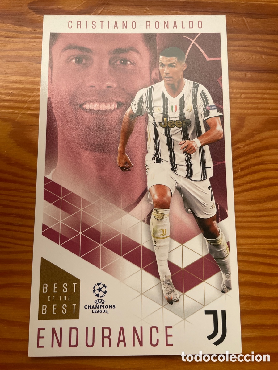Cromos de f&uacute;tbol: Cristiano Ronaldo Best of the Best Endurance