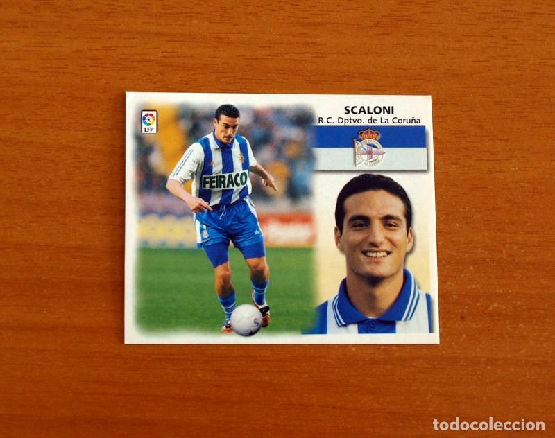 Cromos de f&uacute;tbol: Deportivo La Coru&ntilde;a - Scaloni - Ediciones Este Liga 1999-2000, 99-00 - Nunca Pegado