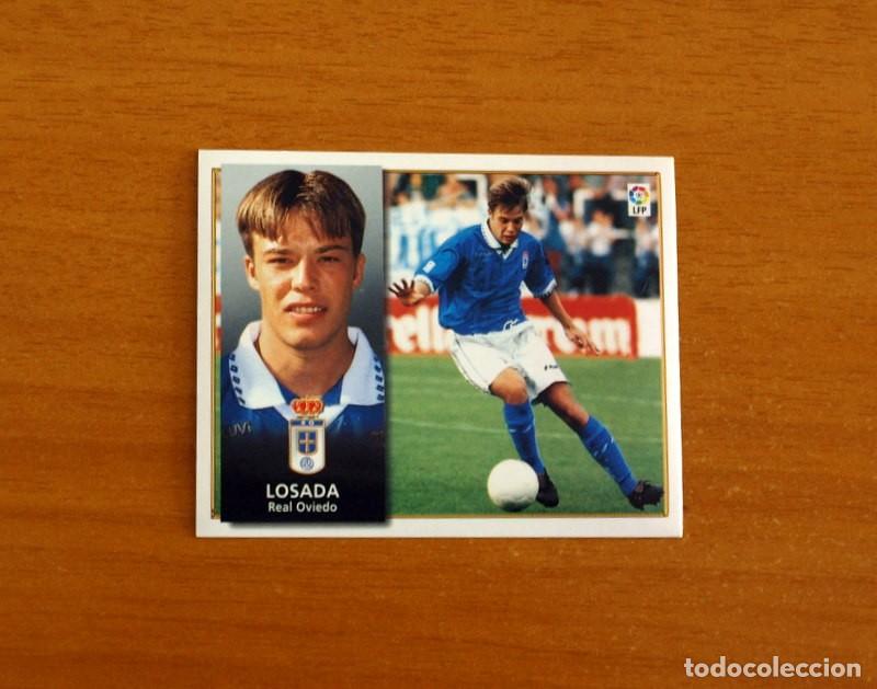 Cromos de f&uacute;tbol: Real Oviedo - Losada - BAJA - Ediciones Este Liga 1998-1999, 98-99 - Nunca pegado
