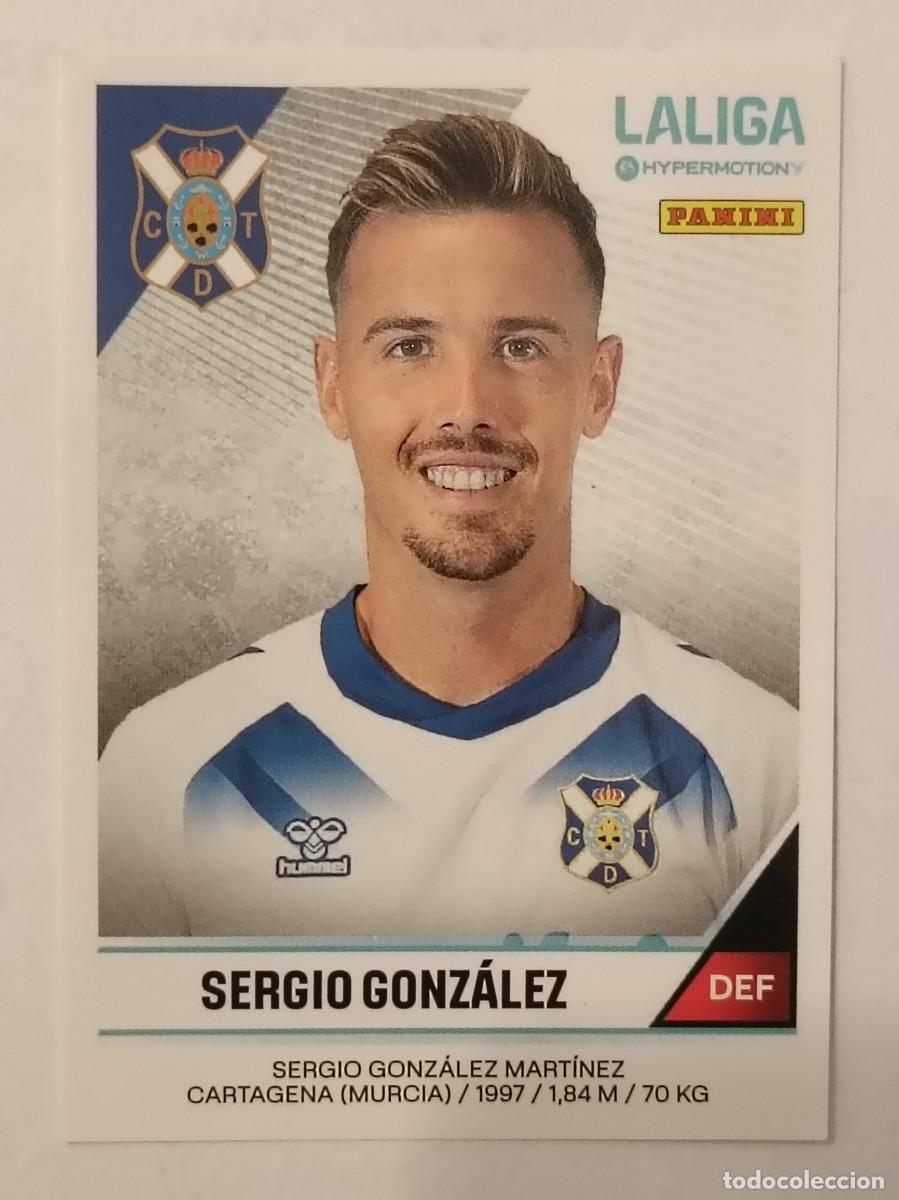 Cromos de f&uacute;tbol: #390 SERGIO GONZALEZ (C.D. TENERIFE) LIGA HYPERMOTION 24/25 PANINI