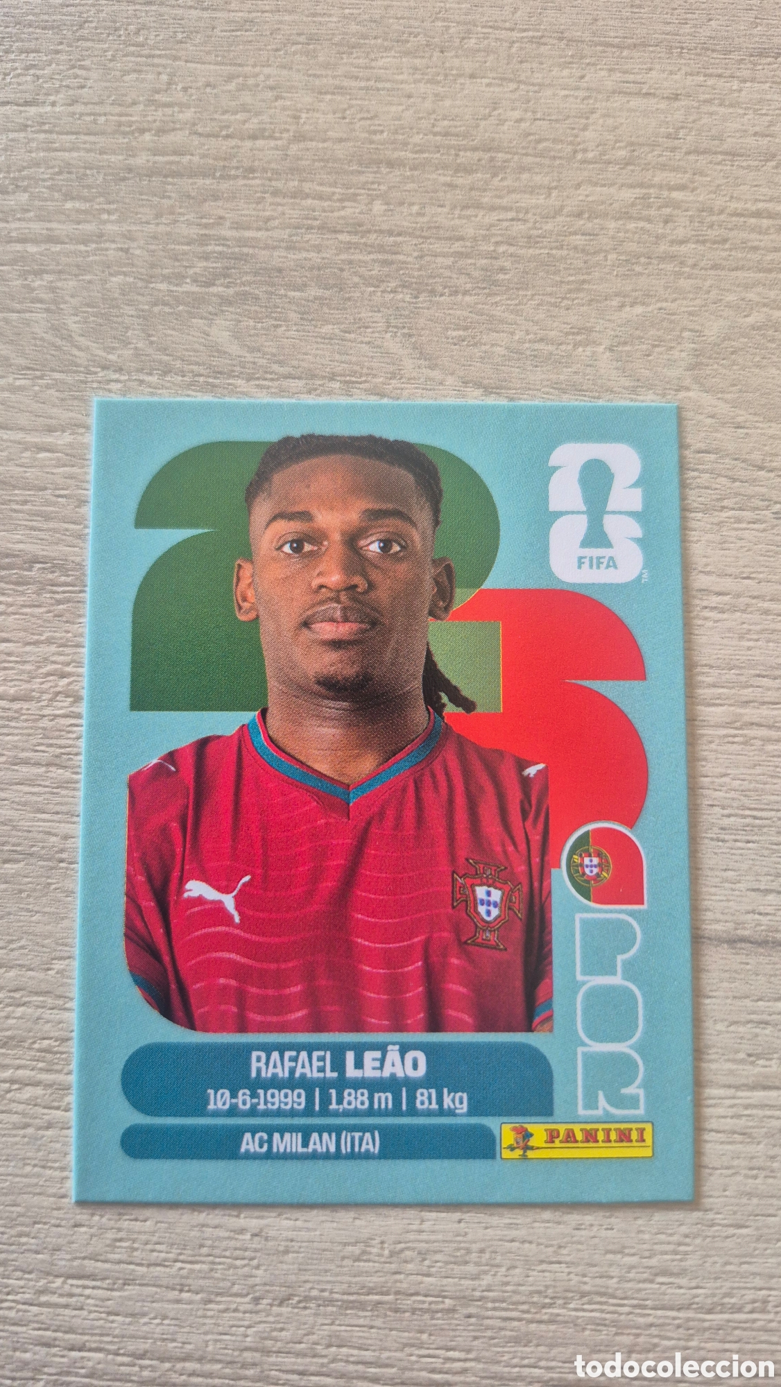 Cromos de f&uacute;tbol: POR20 Rafael Le&atilde;o FIFA World Cup 2026