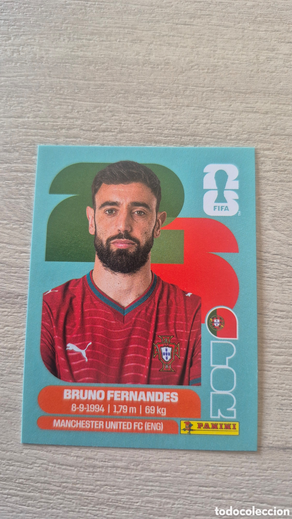 Cromos de f&uacute;tbol: POR10 Bruno Fernandes FIFA World Cup 2026