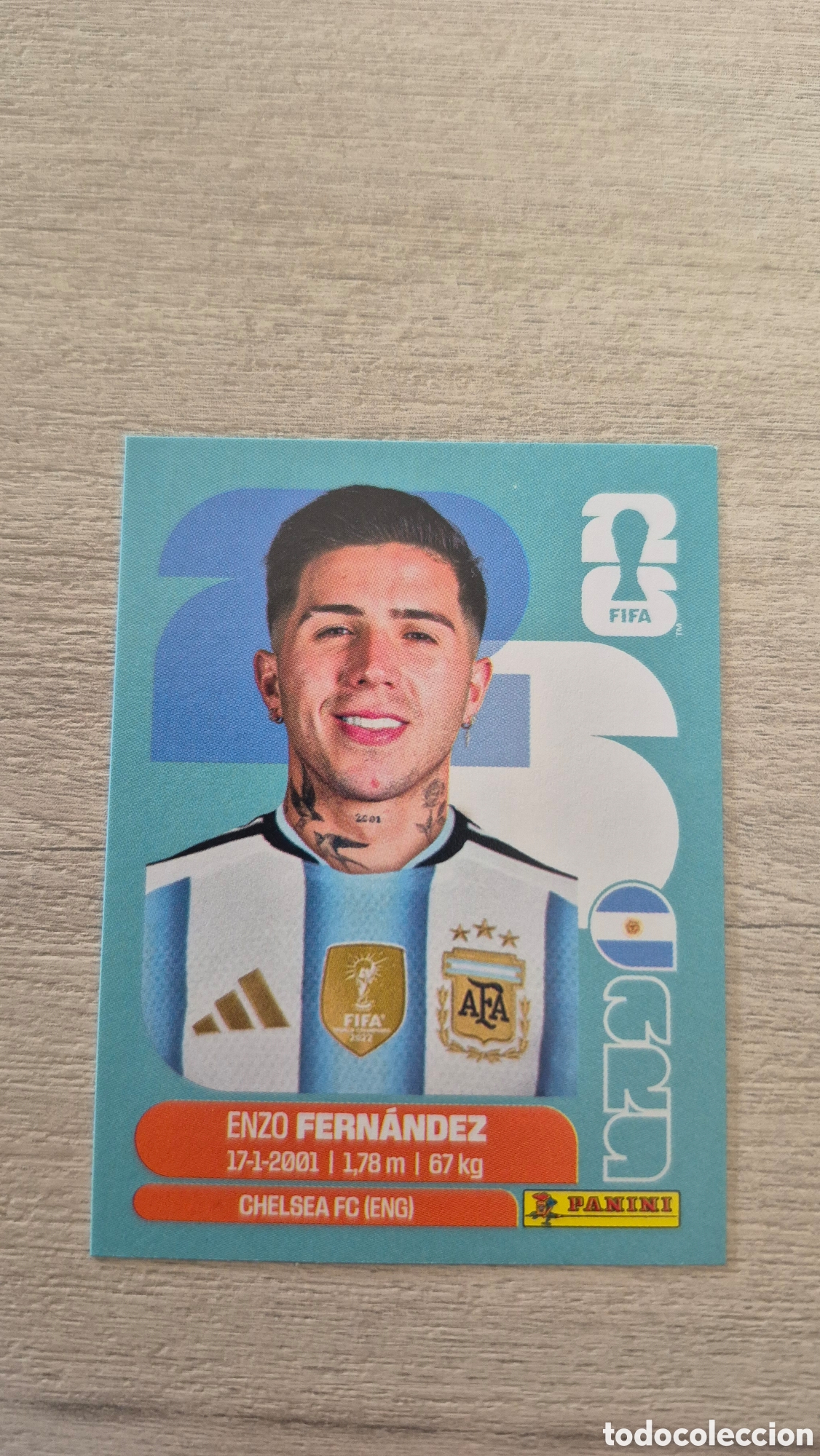Cromos de f&uacute;tbol: ARG8 Fern&aacute;ndez FIFA World Cup 2026