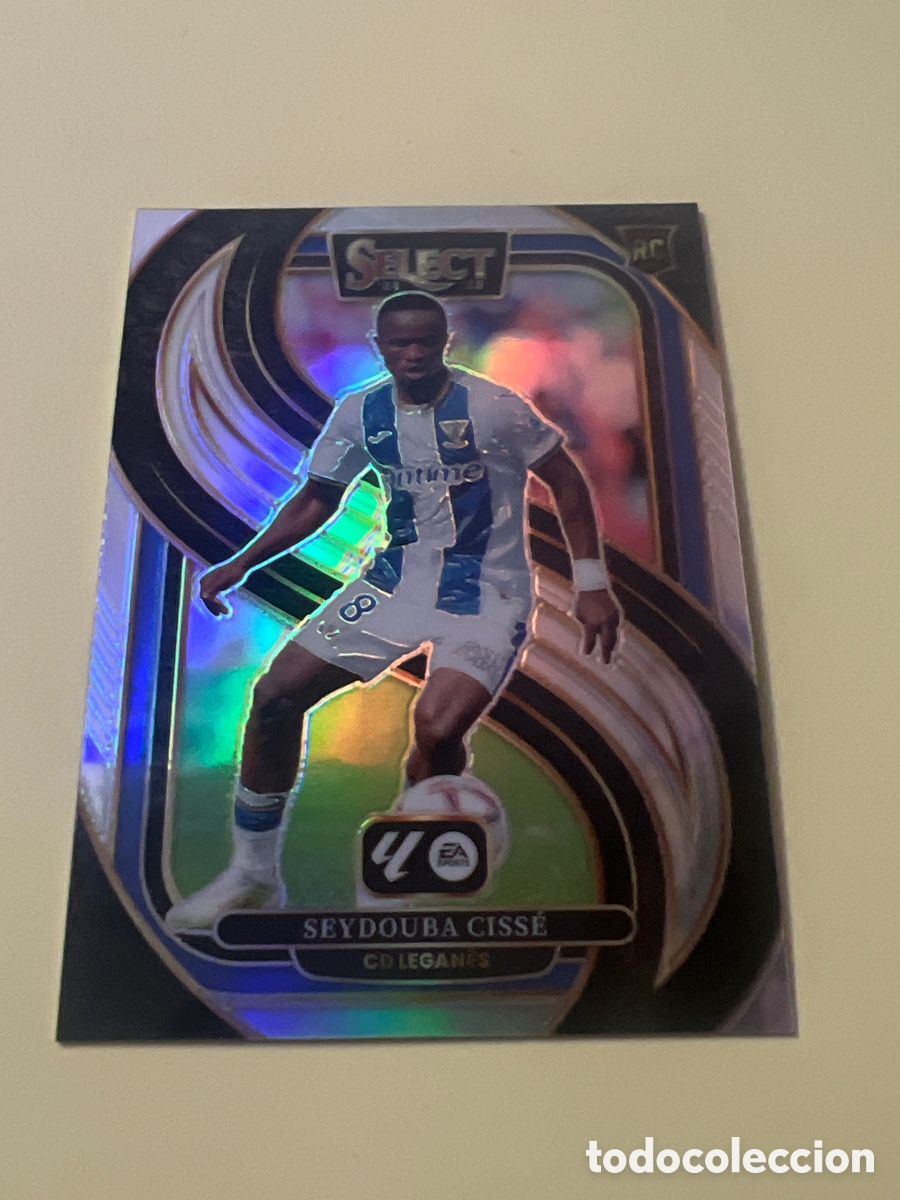 Cromos de f&uacute;tbol: C8619. CD LEGAN&Eacute;S #109 PANINI SELECT LA LIGA SEYDOUBA CISSE RC 2024