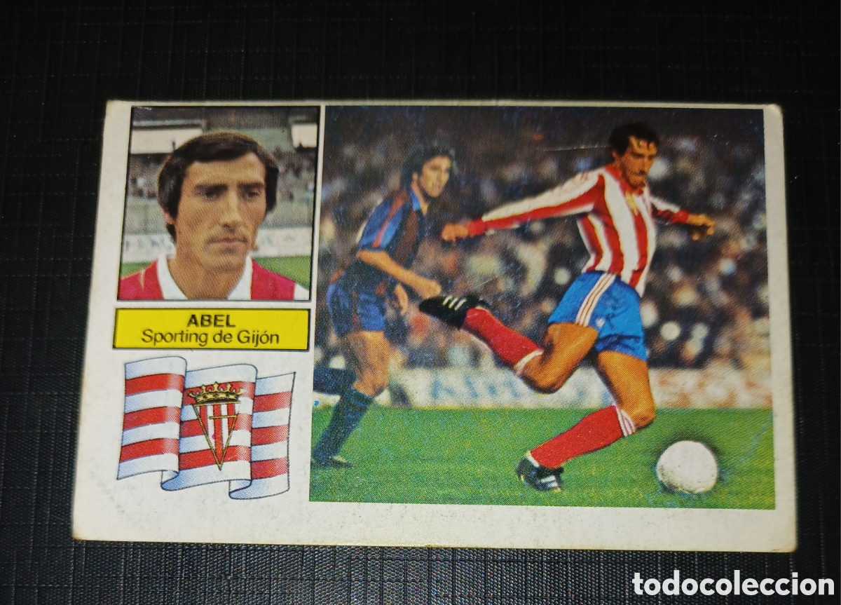 Cartes &agrave; collectionner de Football: Cromo Abel Sporting de Gij&oacute;n Liga 82 83 1982 1983 Ed. Este Sin pegar nunca usado