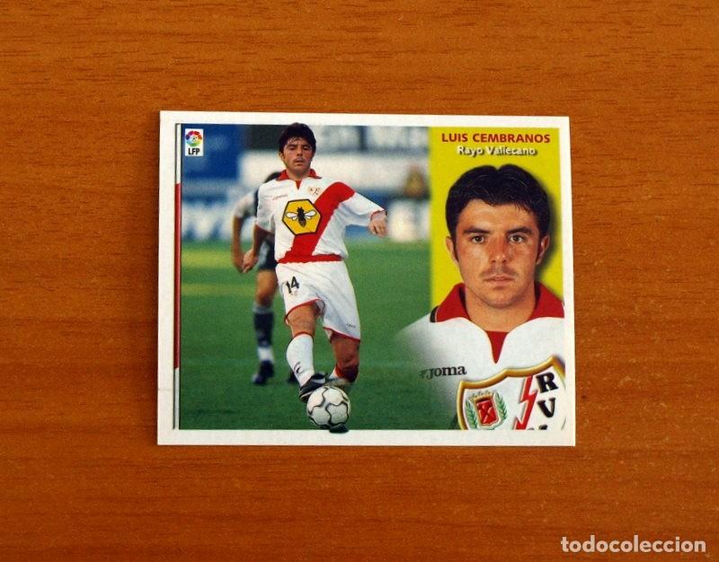 Football Stickers: Rayo Vallecano - Luis Cembranos - Ediciones Este Liga 2002-2003, 02-03 - Nunca pegado