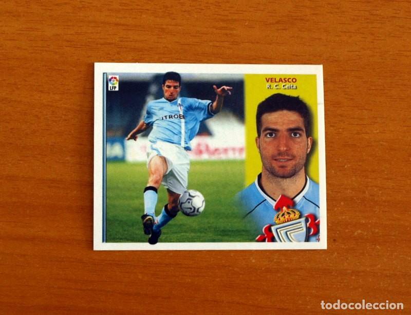 Football Stickers: Celta de Vigo - Velasco - Ediciones Este Liga 2002-2003, 02-03 - Nunca pegado