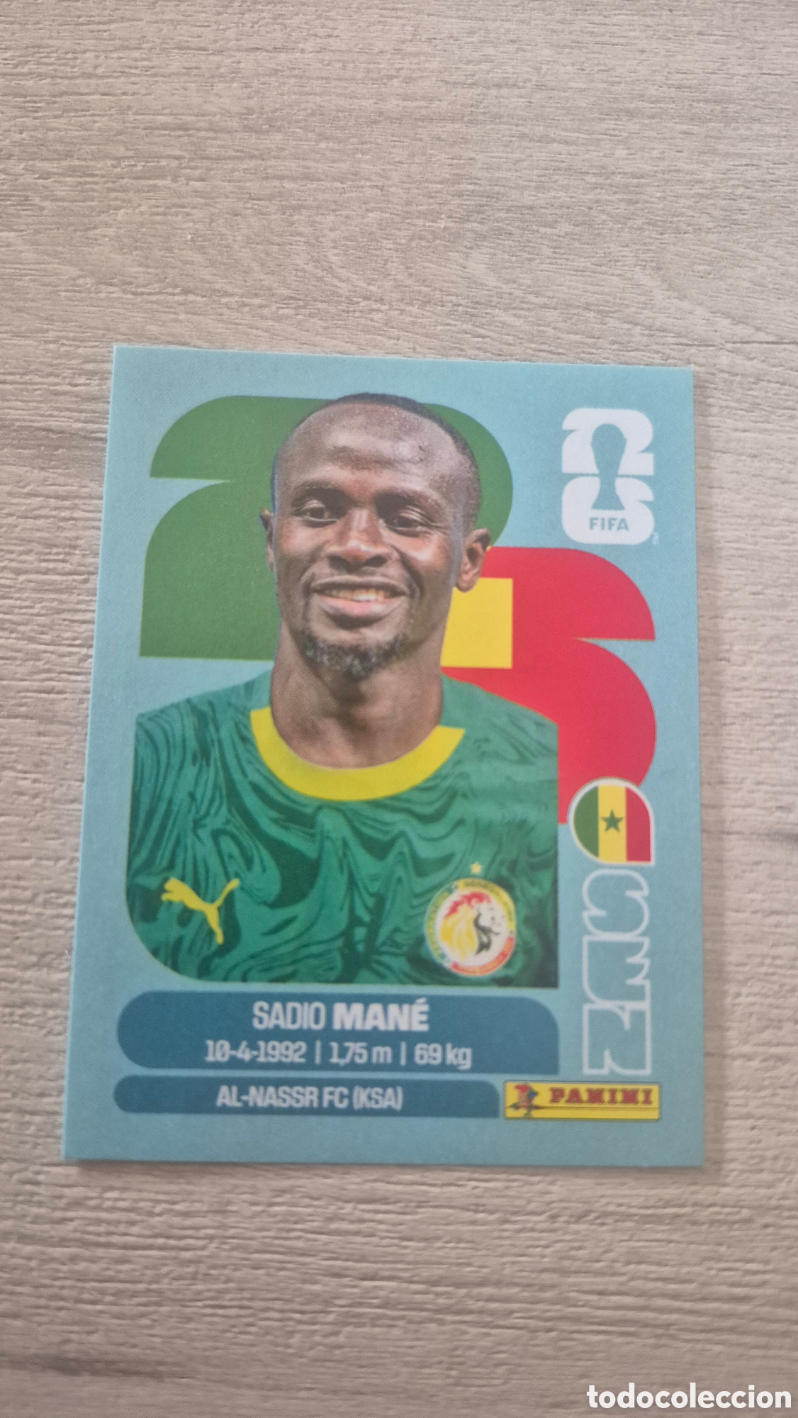 Fu&szlig;ball-Sticker: SEN15 Mane FIFA World Cup 2026