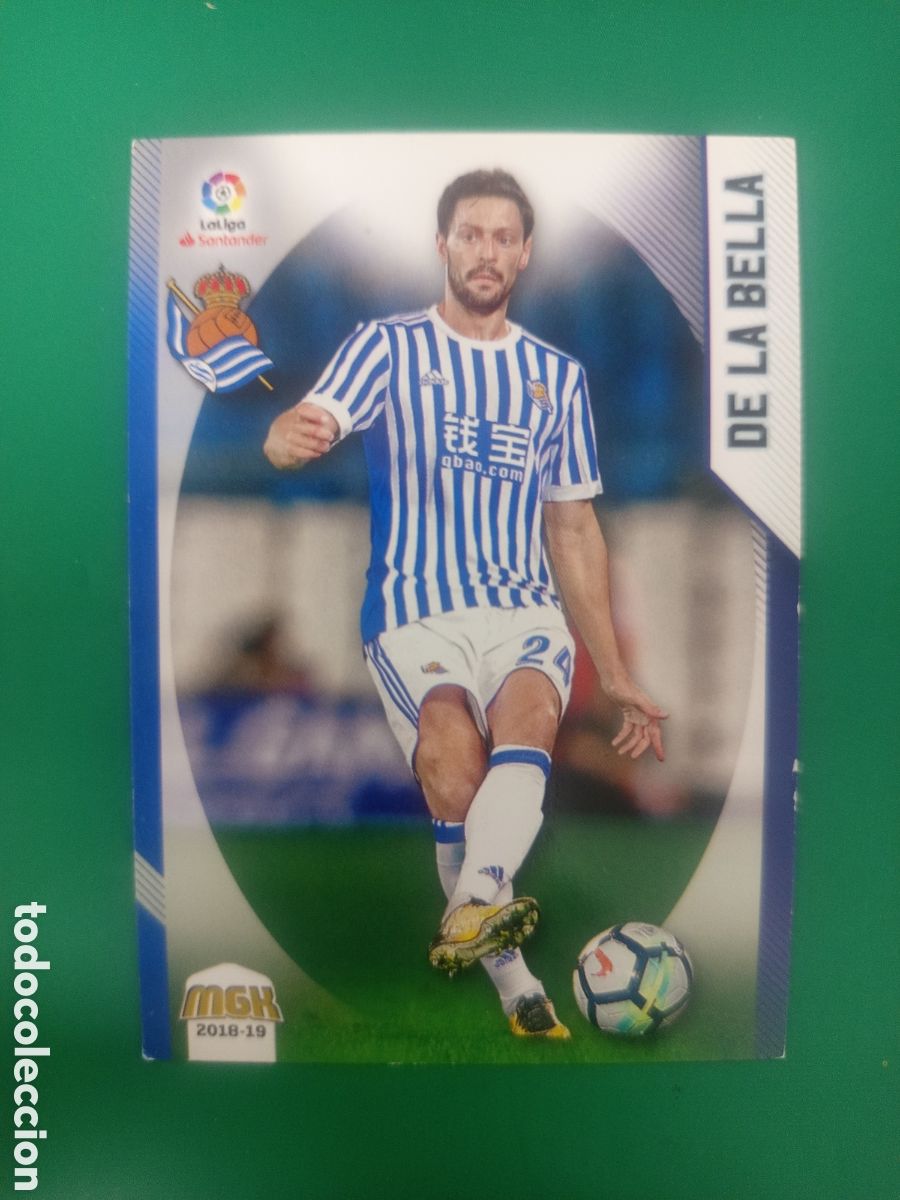 Cromos de Futebol: ❇️ CROMO ⚽ DE LA BELLA REAL SOCIEDAD MEGACRACKS MGKS LFP 18 19 2018 2019 PANINI ❇️