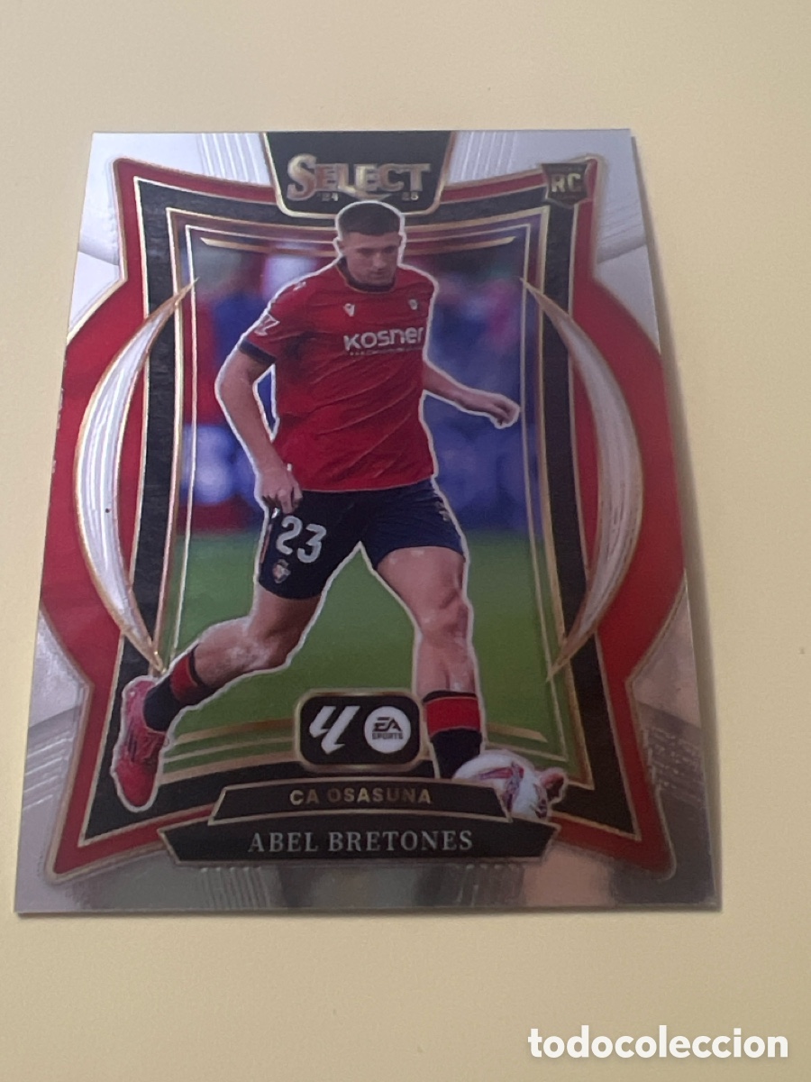 Fu&szlig;ball-Sticker: C8622. PANINI SELECT LA LIGA 2024-25 - 63 ABEL BRETONES (OSASUNA) PARALELA SILVER