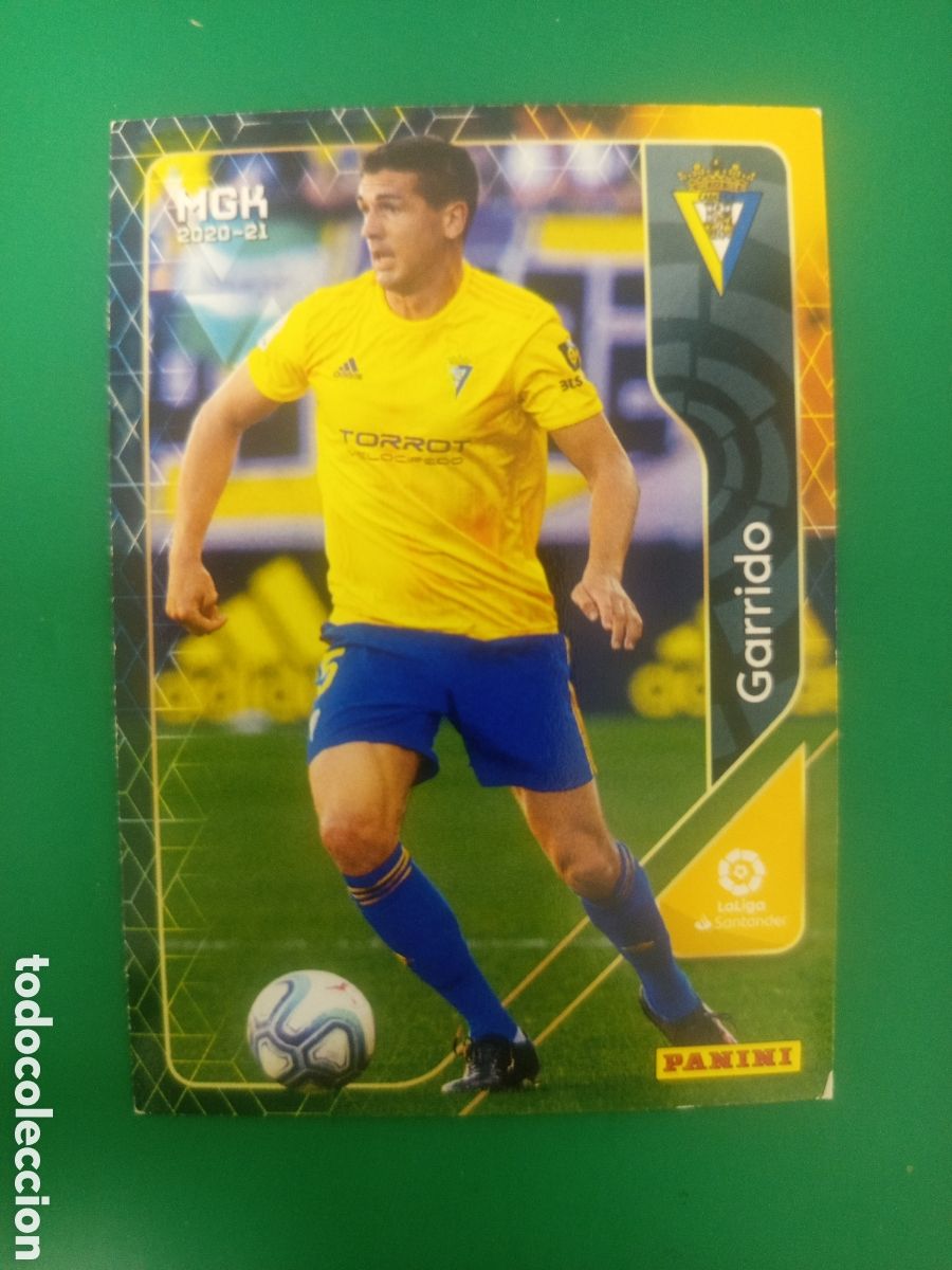 Football Stickers: ❇️ CROMO ⚽ GARRIDO C&Aacute;DIZ MEGACRACKS MGKS LFP 20 21 2020 2021 PANINI ❇️