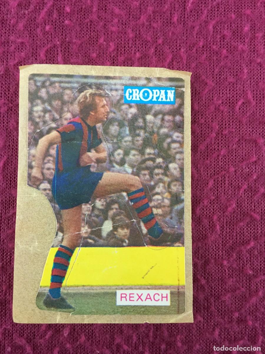 Football Stickers: Cromo troquelado CROPAN futbol REXACH - F.C BARCELONA
