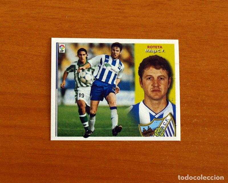 Football Stickers: M&aacute;laga - Roteta - Ediciones Este Liga 2002-2003, 02-03 - Nunca Pegado