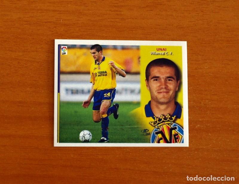 Football Stickers: Villarreal - Unai - Ediciones Este Liga 2002-2003, 02-03 - Nunca pegado