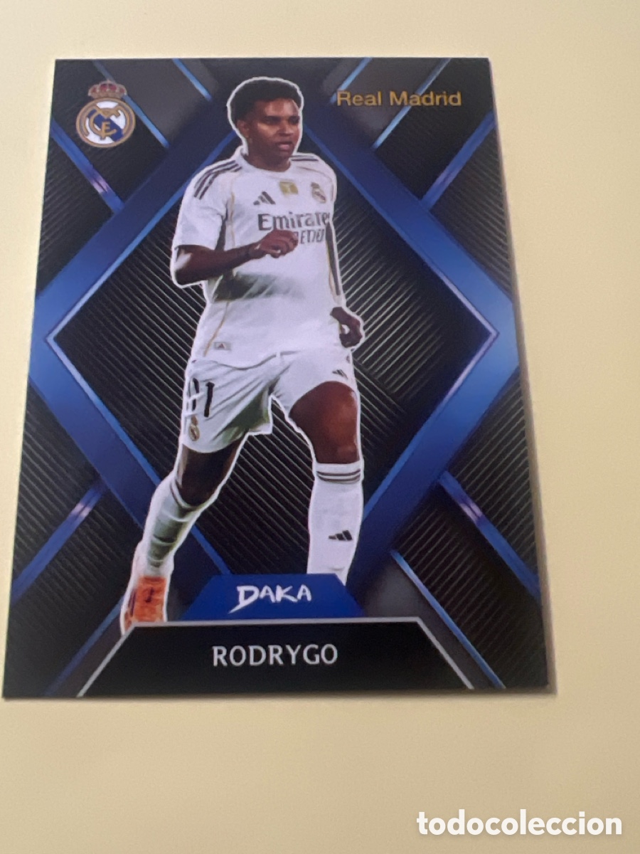 Football Stickers: C8631. SR-5 REAL MADRID RODRYGO GOES REAL MADRID DAKA TOP AUDIENCE 2025 26 2026 25