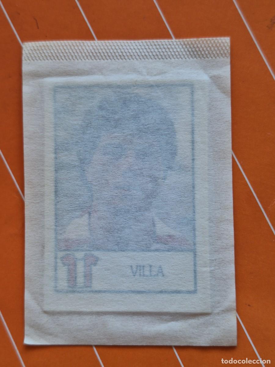 Cromos de f&uacute;tbol: BOLLYCAO FUTBOL 87 88 envoltorio cerrado sin abrir pegar sporting GIJON villa beguiristain sociedad