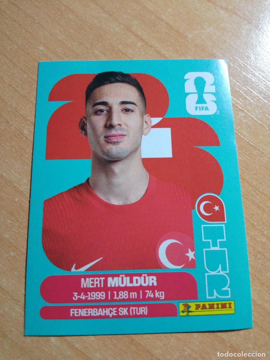 Fu&szlig;ball-Sticker: MULDUR TURQU&Iacute;A TUR 3 MUNDIAL FIFA WORLD CUP 2026 26 PANINI STICKERS NUEVO