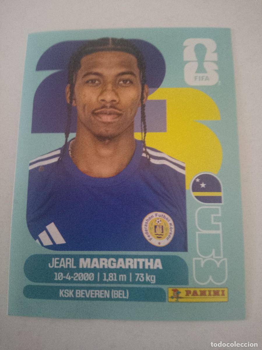 Cromos de Futebol: MARGRITHA CURA&Ccedil;AO CUW 10 MUNDIAL FIFA WORLD CUP 2026 26 PANINI STICKERS NUEVO